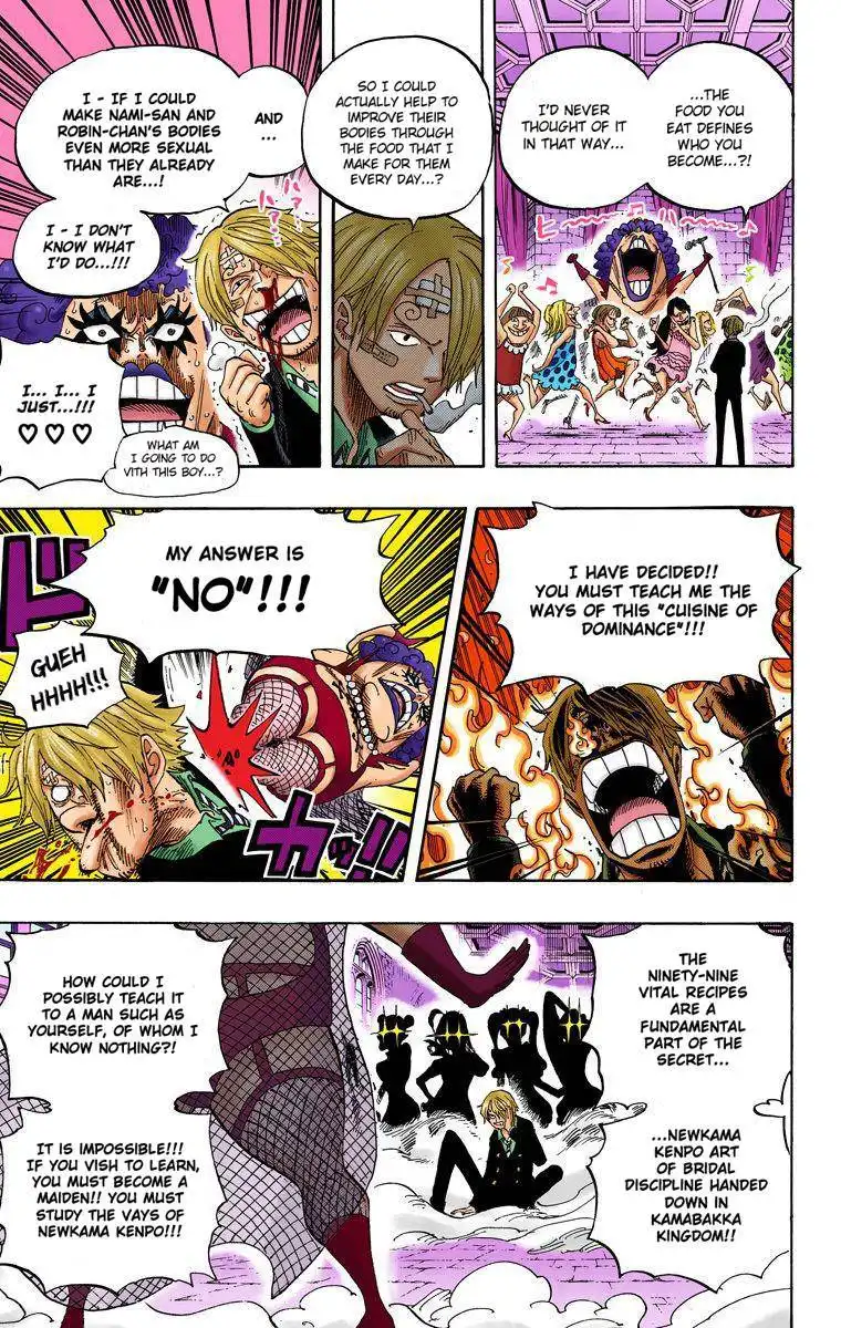 One Piece - Digital Colored Comics Chapter 595 17